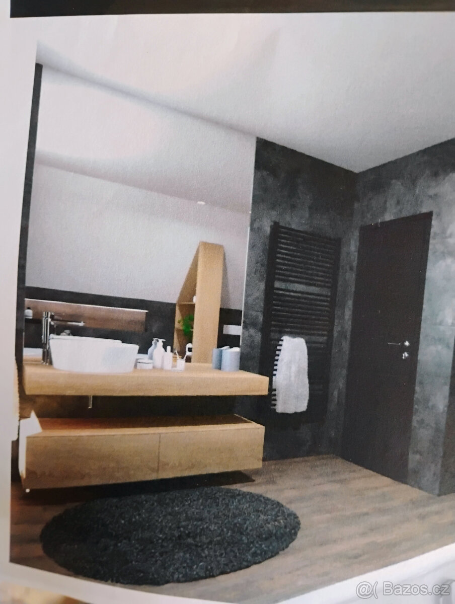 Krajcar - Koupelnová skříňka s deskou pod umyvadlo,nepoužito