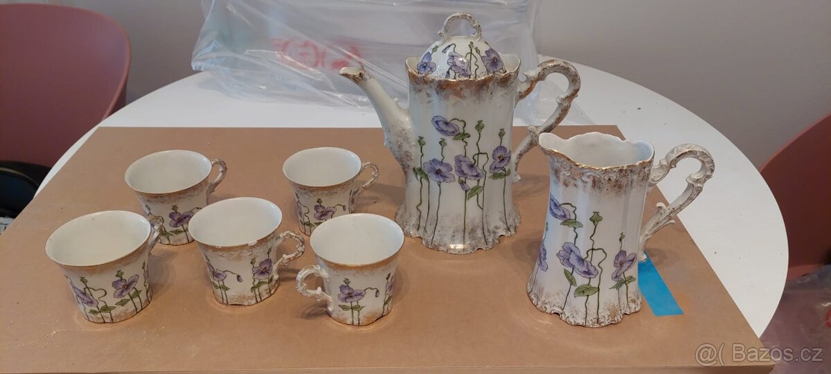 Porcelan, hrnky, talire