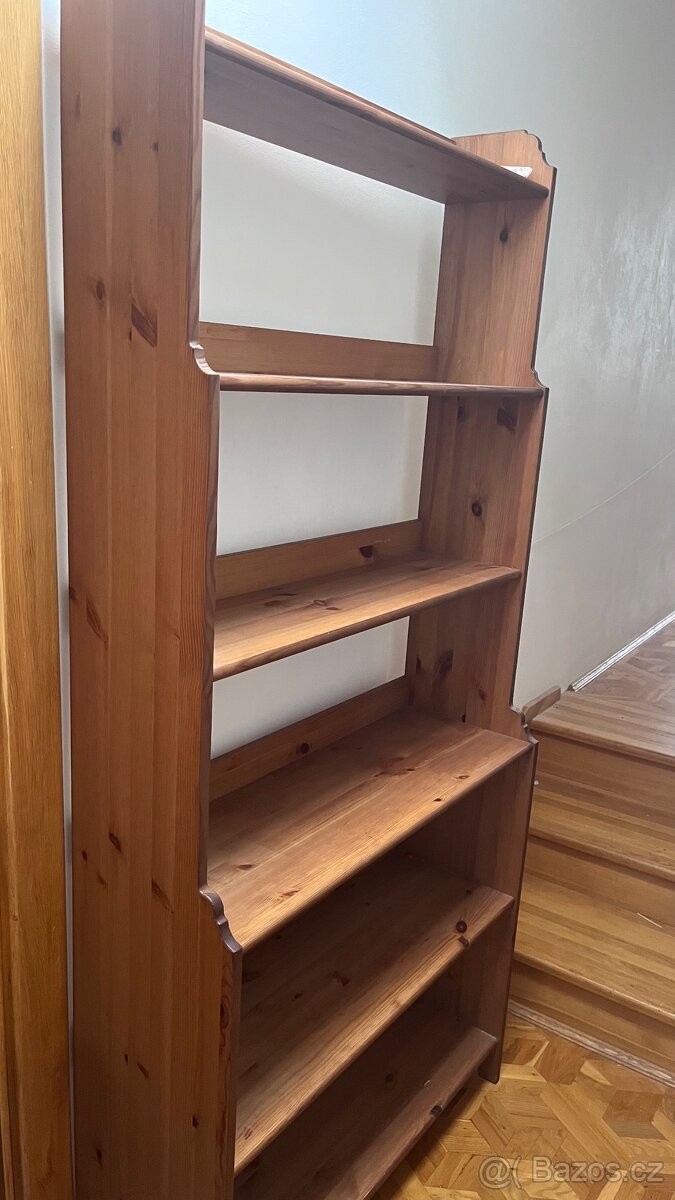 Knihovna ci policova skrin ikea leksvik