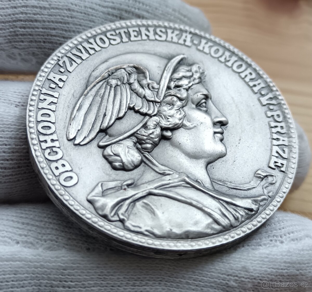 AG medaile Obchodní a Živnostenská Komorav Praze