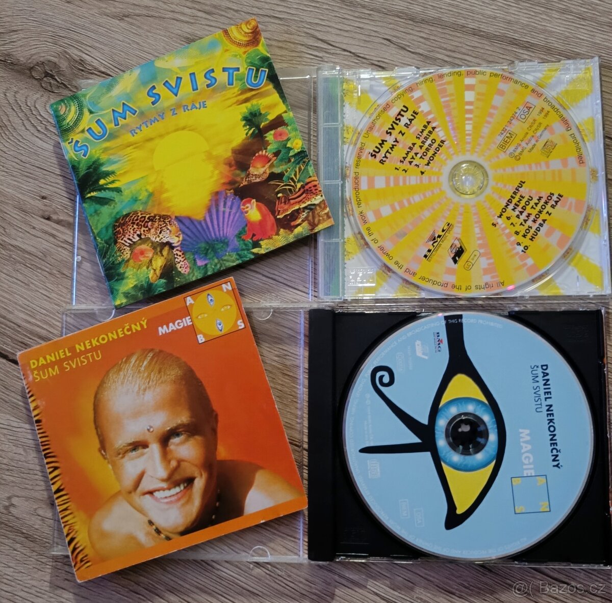 Prodám 2x CD DANIEL NEKONEČNÝ & ŠUM SVISTU