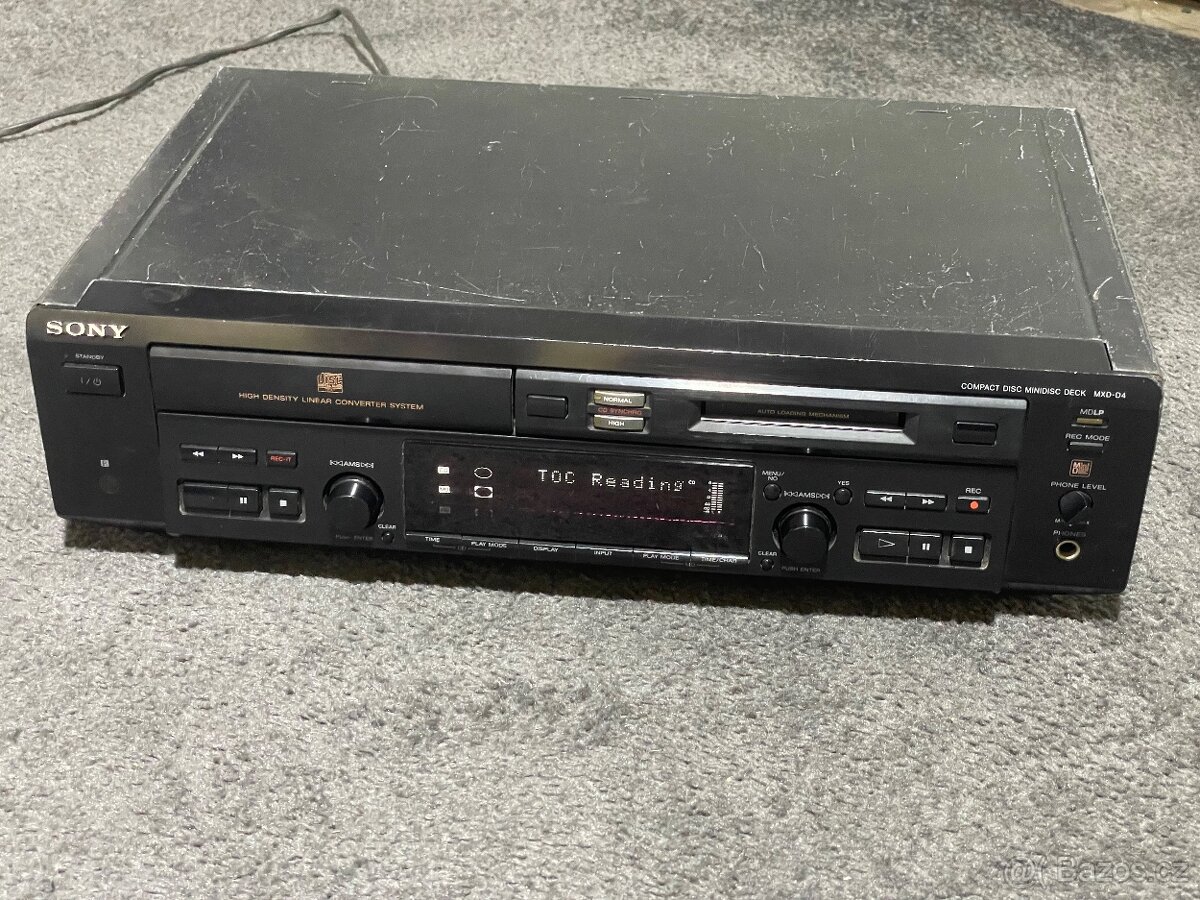 Sony MDX-D4 Combo CD Minidisc