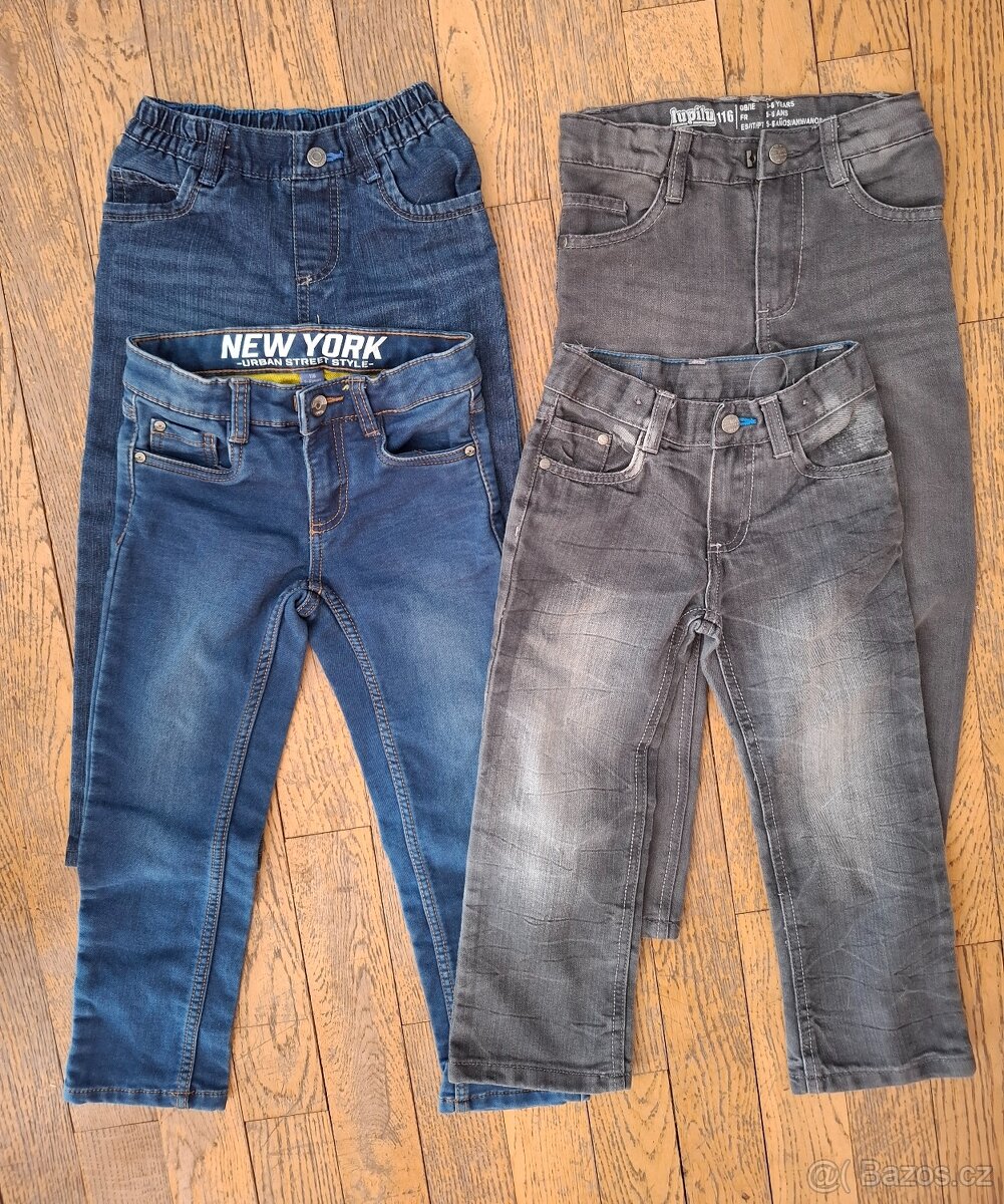 Dětské džíny 110-116
