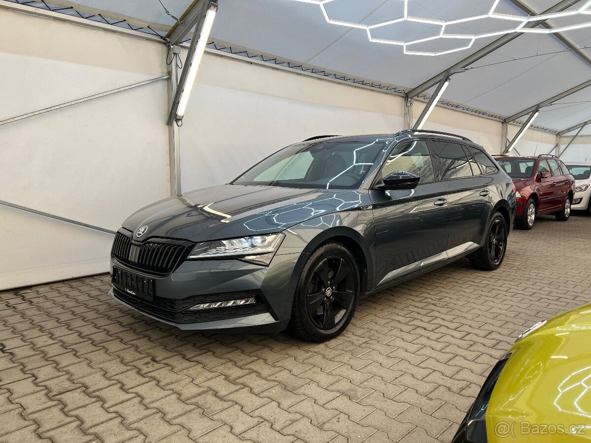 Škoda Superb III combi 2.0 TDi,140kW,DSG,4x4,Sportline,Webas