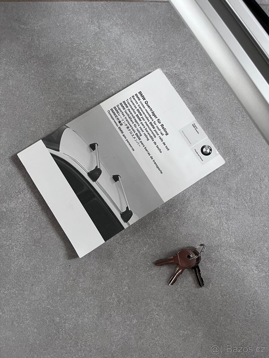 střešní nosiče original BMW 3, NOVÉ