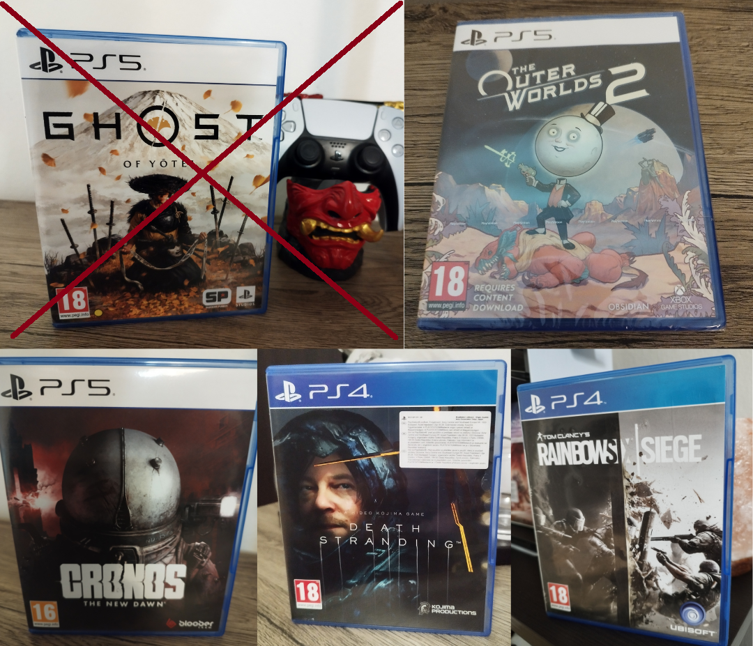 Hry na PS4 a PS5 (Playstation 4 a 5)