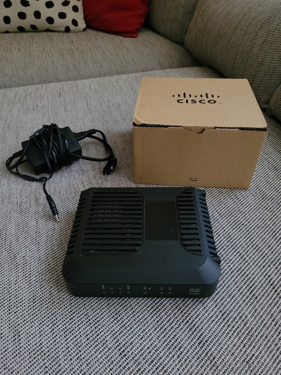 Kabelový modem EPC3208G zn. Cisco
