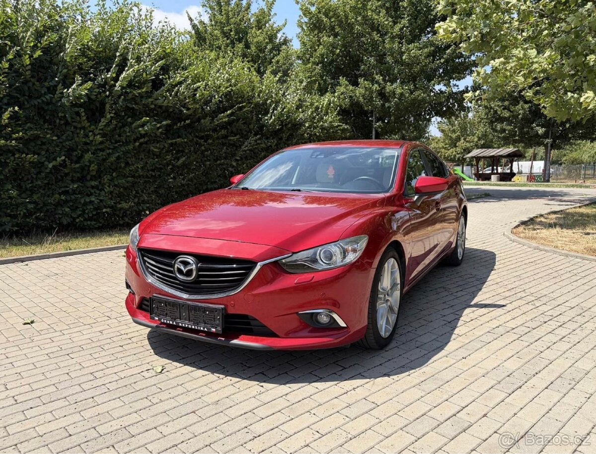 MAZDA 6 2.0 121 KW SPORTS-LINE BÉŽOVÝ INTERIÉR - BENZÍN