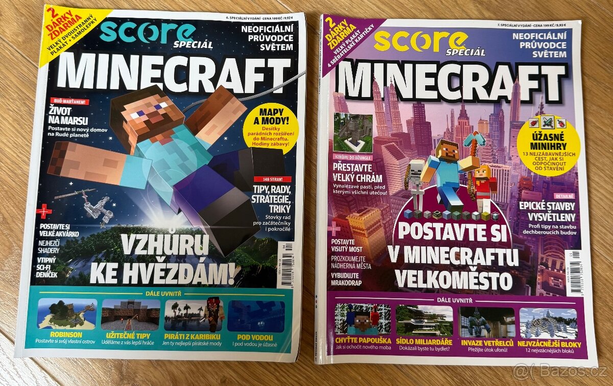 Minecraft časopisy