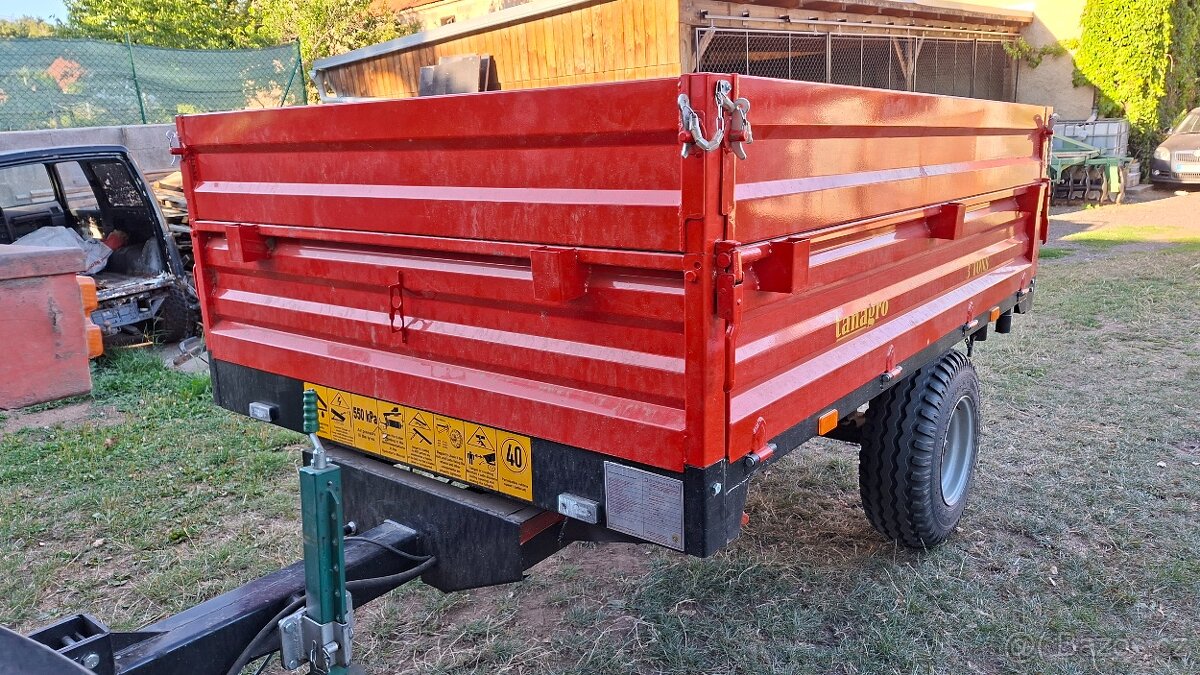Přívěs za traktor 4,2t