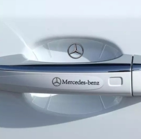Nálepky na kliky Mercedes 8ks