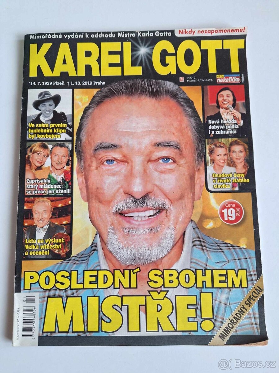 KAREL GOTT. Časopis, speciál 2019.