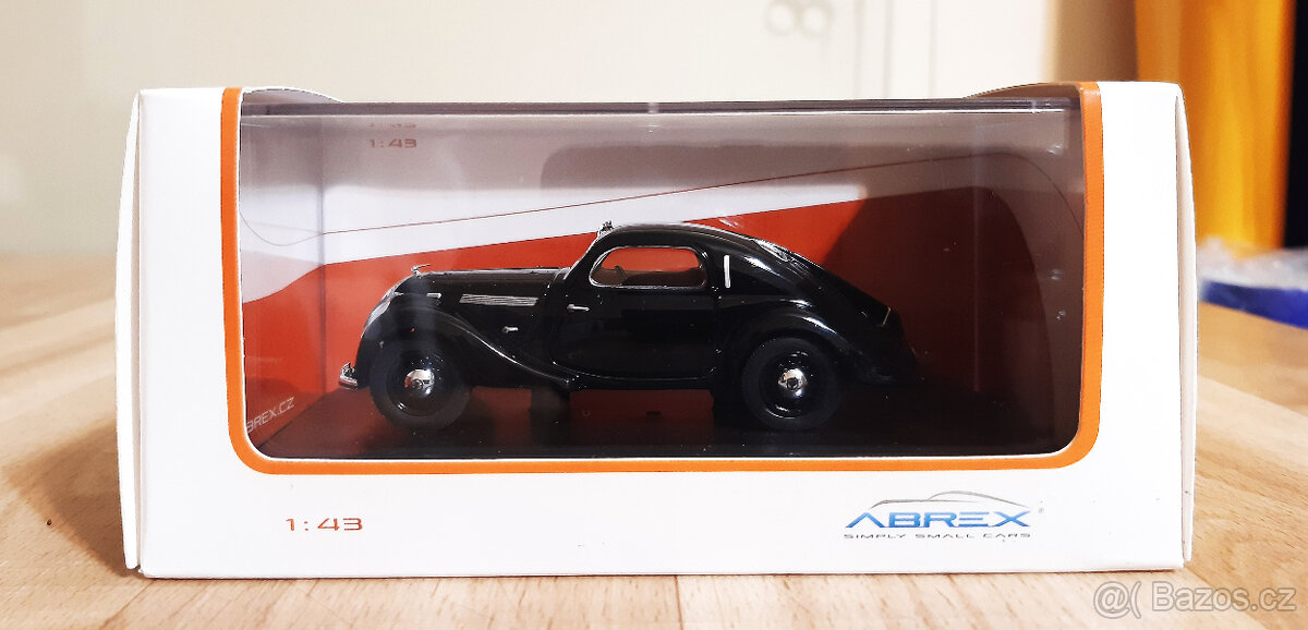 Abrex 1:43 Škoda Popular Sport Monte Carlo černá