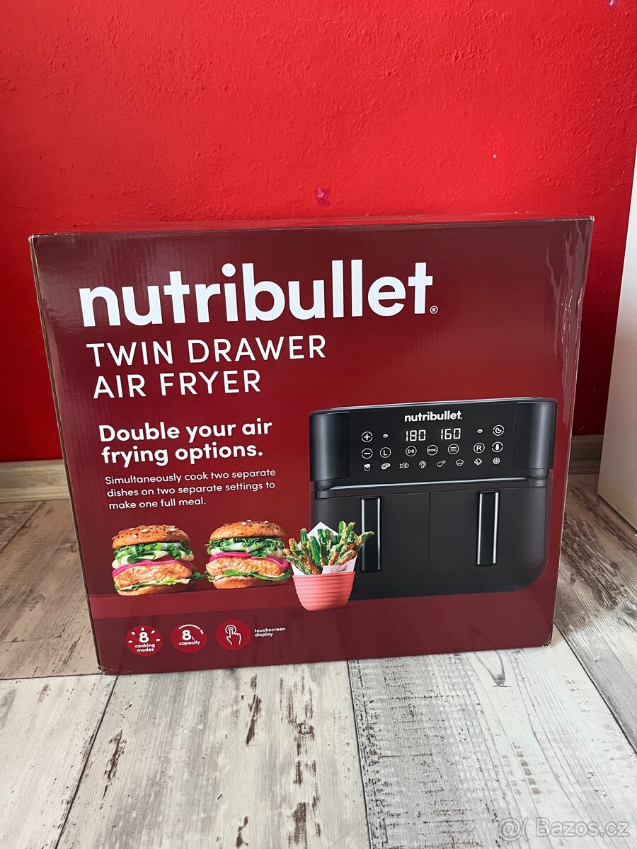 Nutribullet twin drawer air fryer