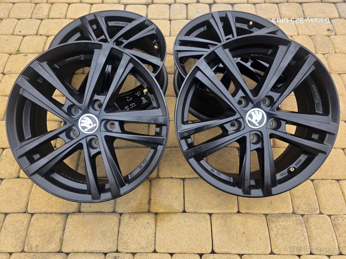 Alu kola sada 5x112 16" Škoda Karoq, Karoq 6J ET43