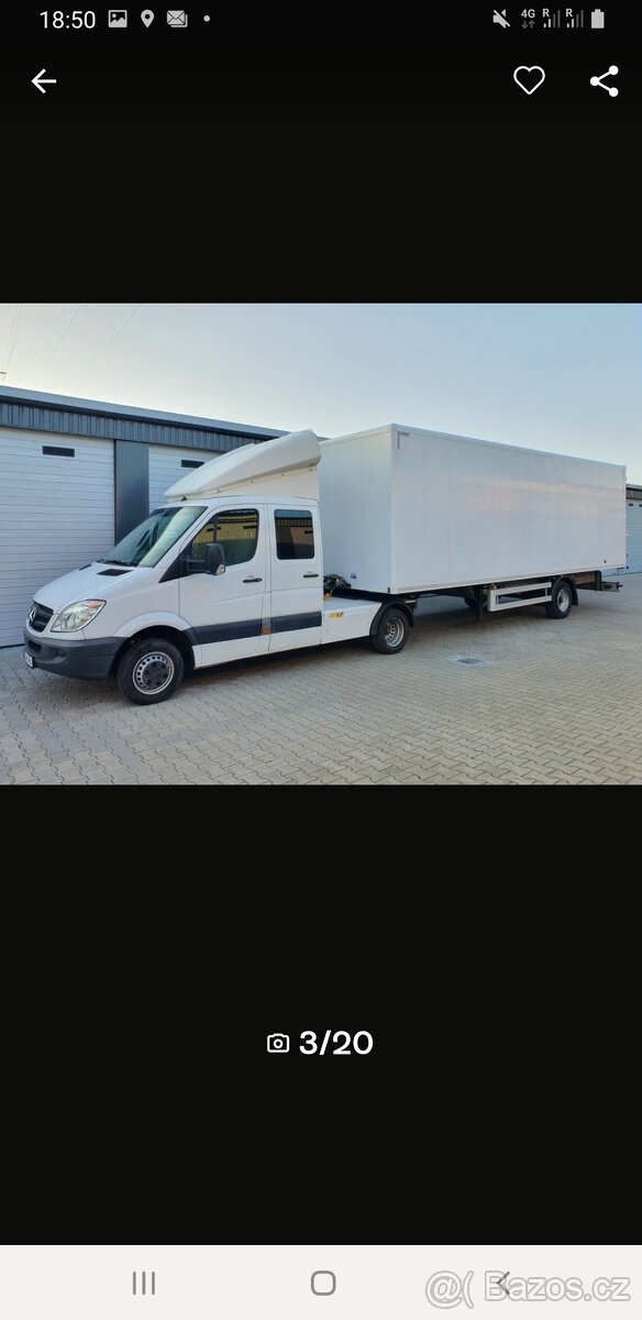 minikamion minisattel mercedes sprinter