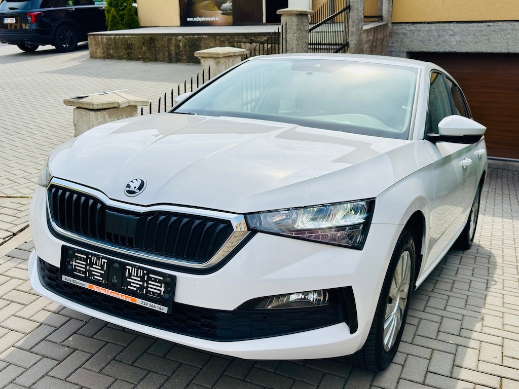 ŠKODA SCALA 1,5TSi 110kW Koup.ČR,1.majitel,Vyhř.sedadla,2020