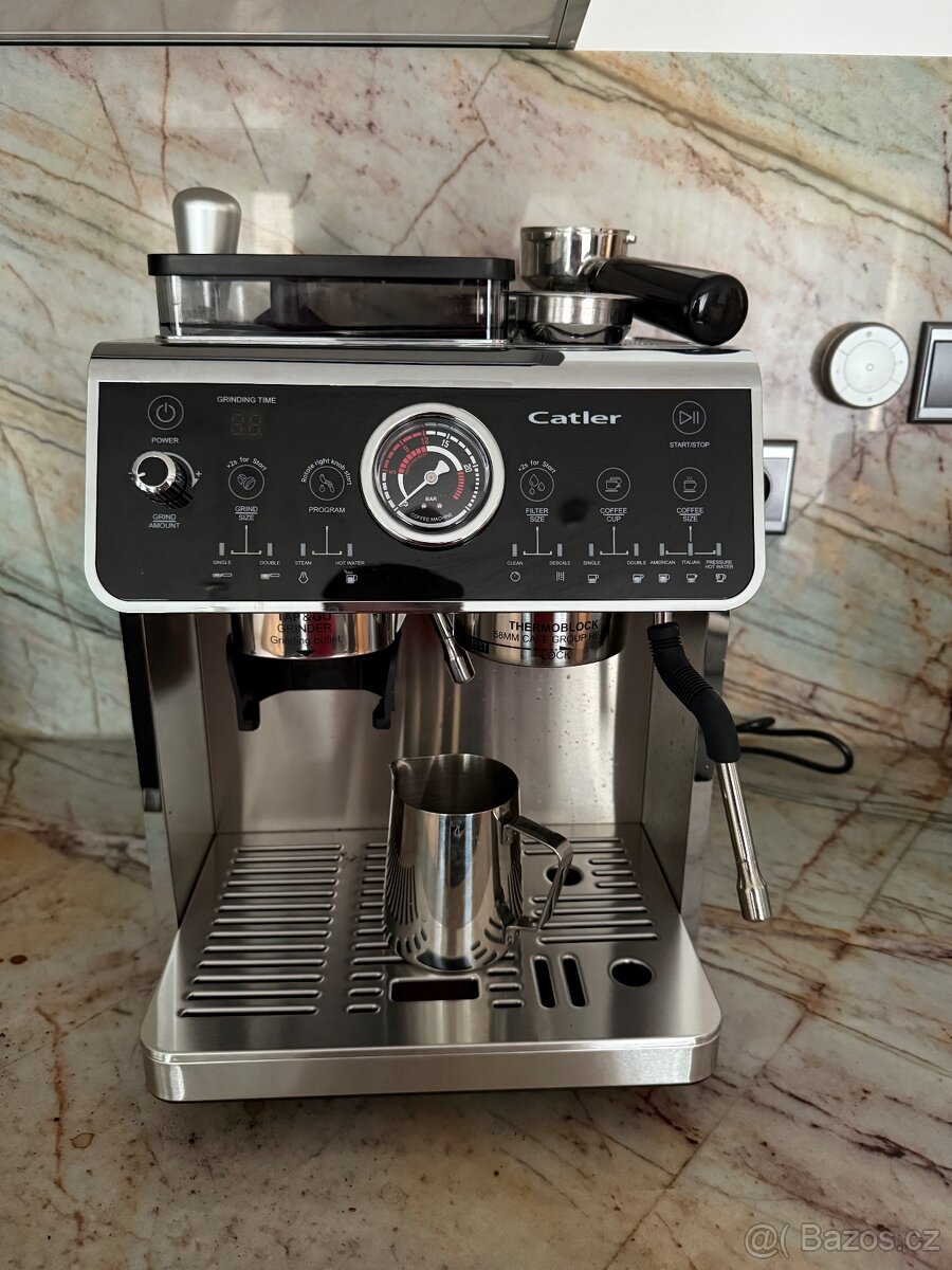 PRODEJ: Pákové espresso Catler ES910 nerez