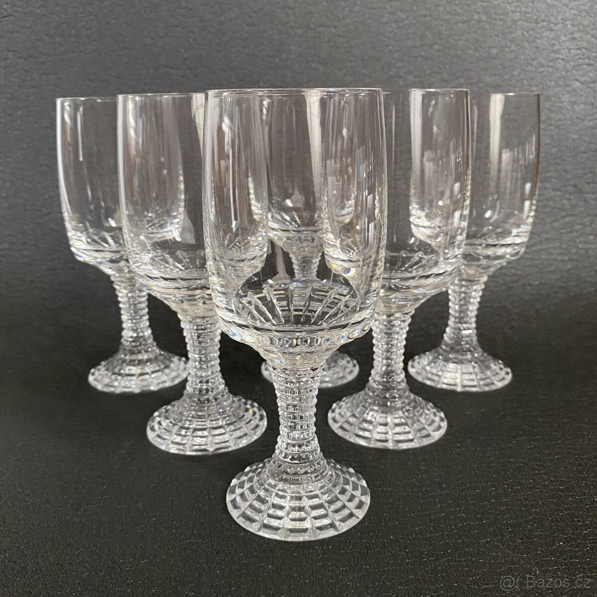 Rosenthal 6x sklenice Polaris, Tapio Wirkkala