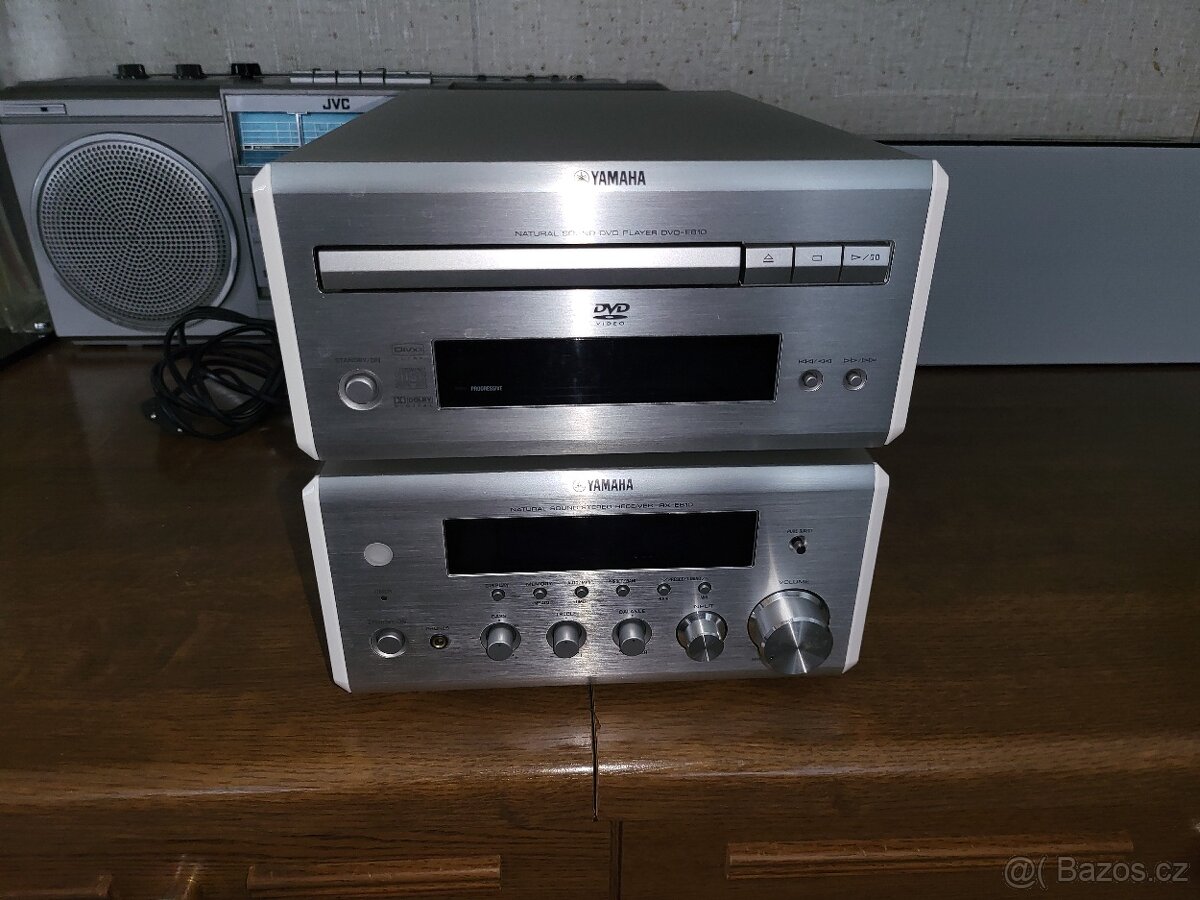 Prodám sestavu Yamaha Receiver RX=E810 a DVD = E810, super h