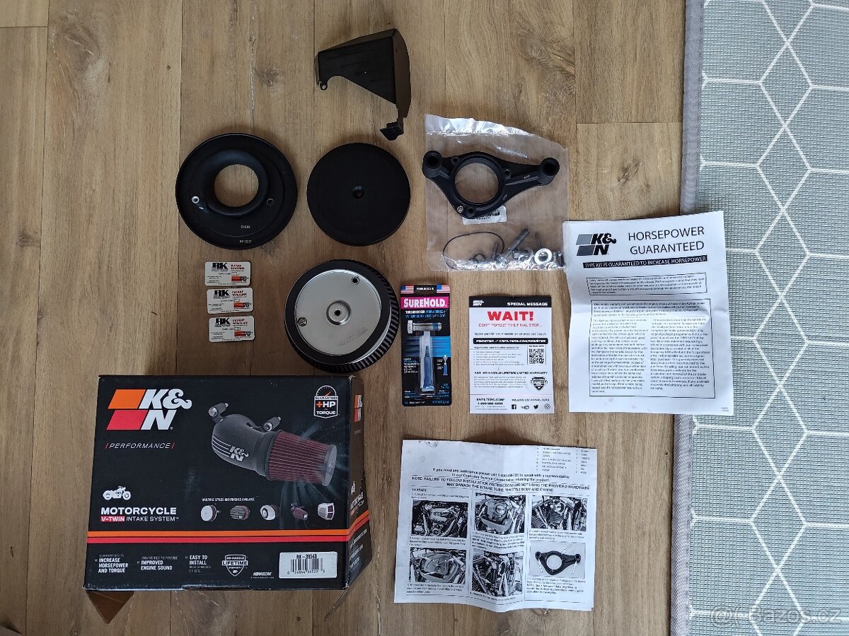 K&N sportovní kit sání Harley-Davidson M8
