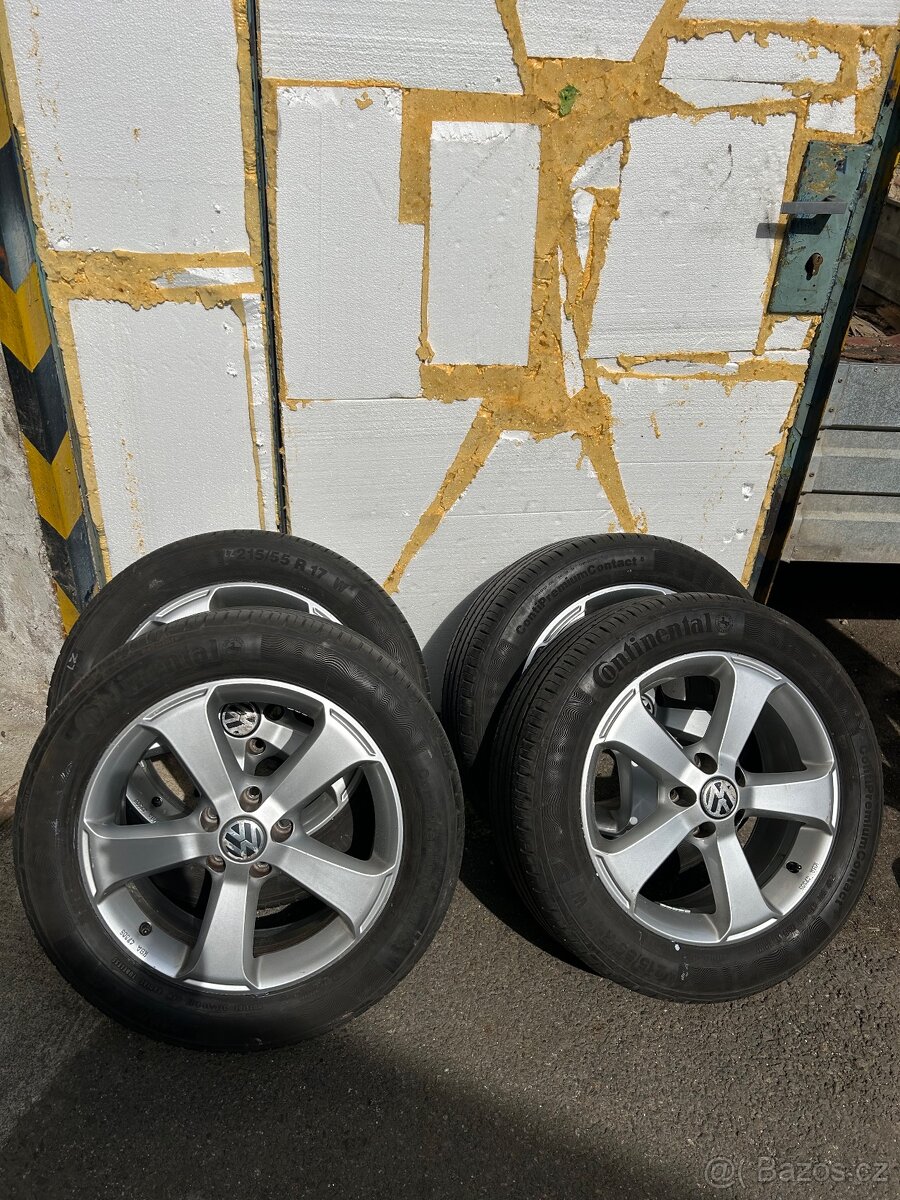 Alu kola vw 5x112 r 17