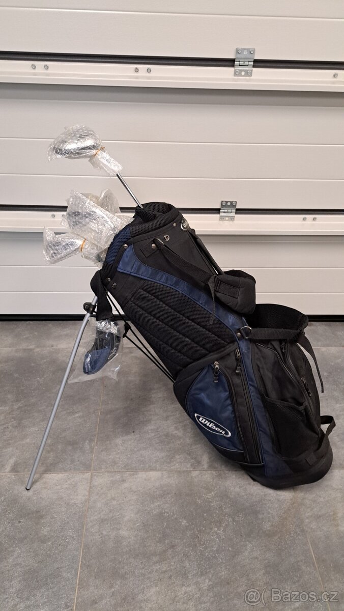 Prodám nový bag s golfovými holemi WILSON