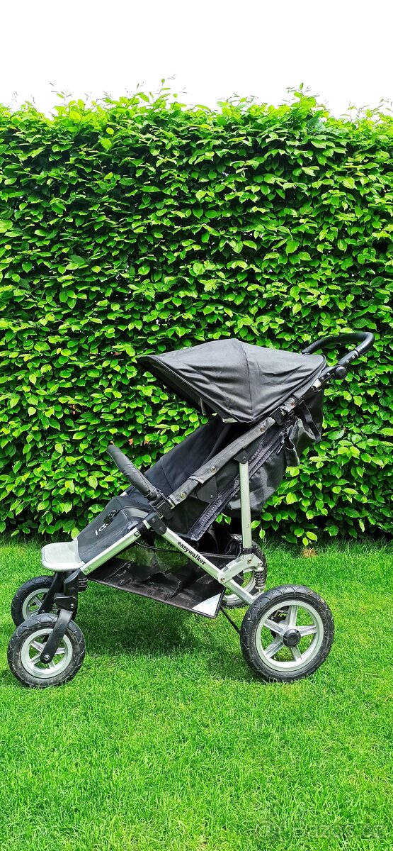 Easywalker qtro+korba barva platinum