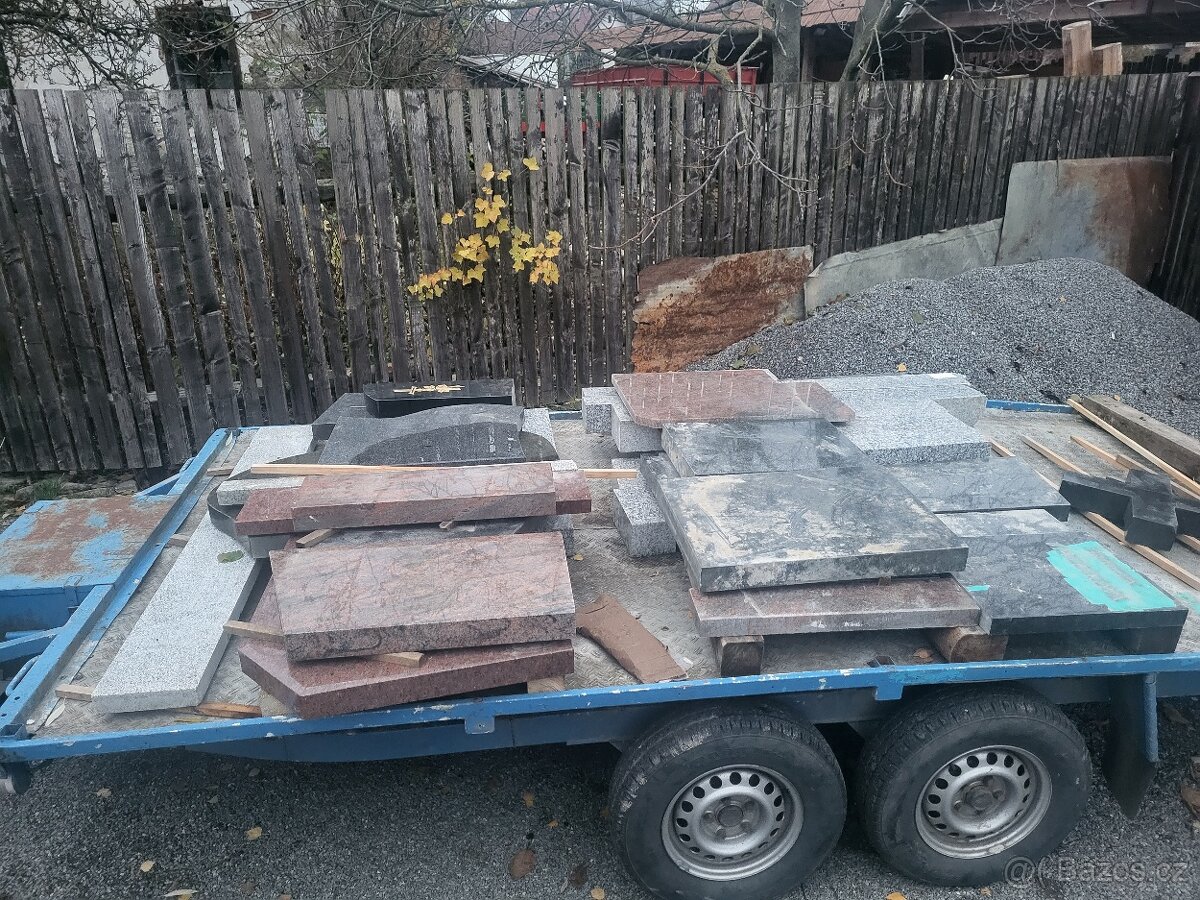 Mramorové, žulové, kamenné desky