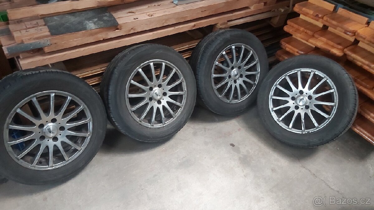 Letní litá obutá kola koncer vw