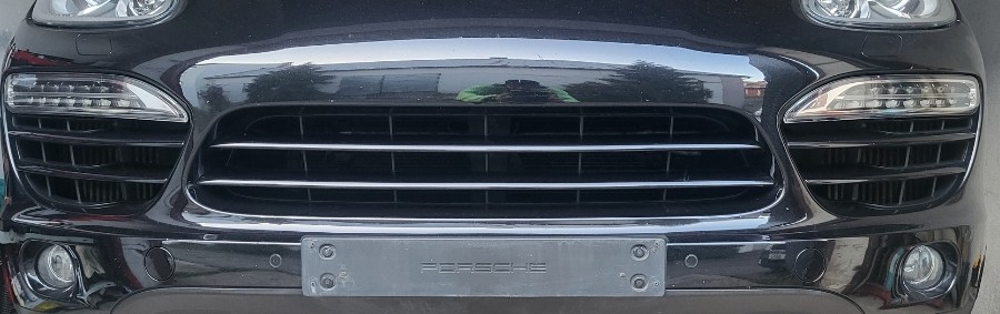 Porsche cayenne přední nárazník kompletní