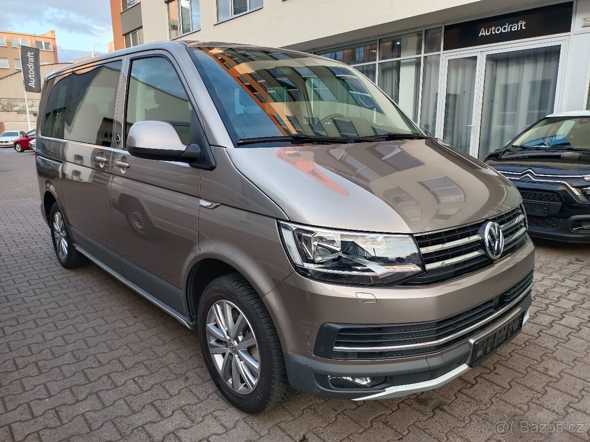 VW T6 Multivan Pan Americana 2.0TDI 110kW 78tkm 7-míst Tažné