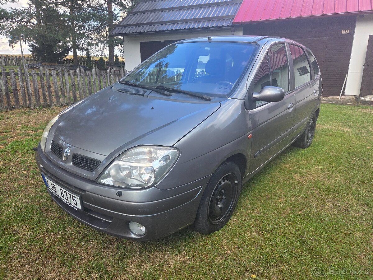Renault Scenic 1.9 DCI r.v. 2001 tach: 182773 km
