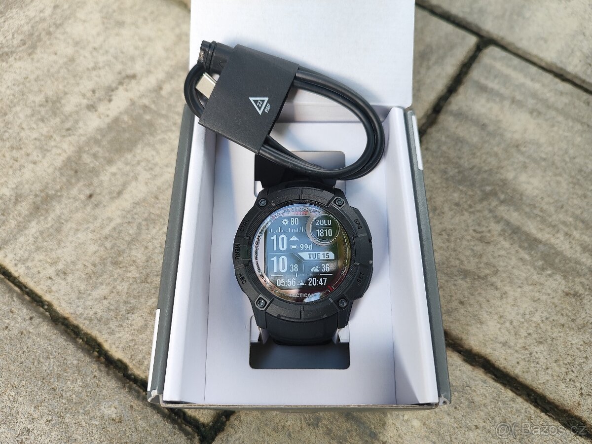 Garmin Instinct 2X Solar Tactical Edition Black