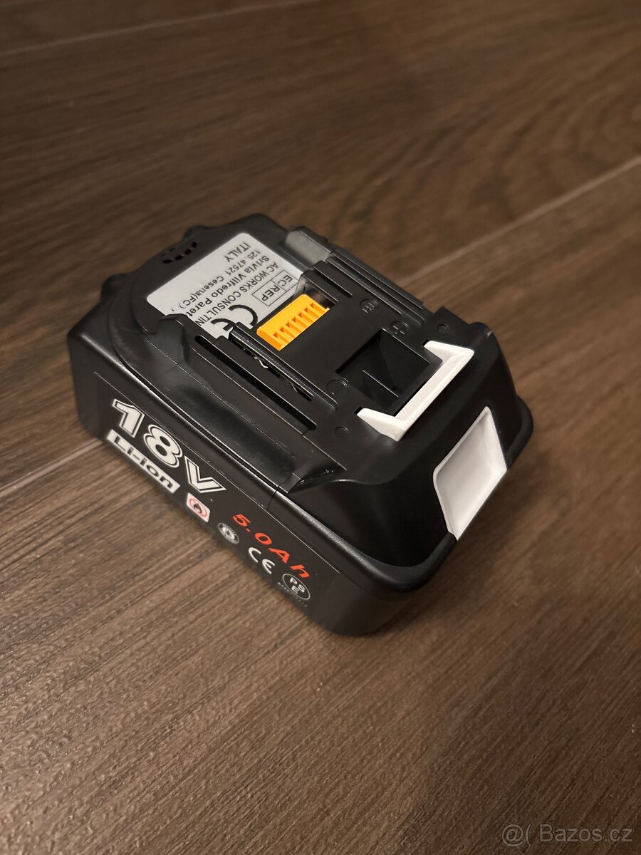 Makita BL1850 – 18V / 5,0Ah Li-ion baterie (2 ks, nové)