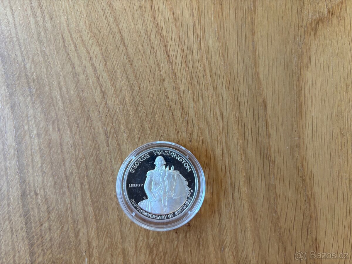 Sběratelská mince Half Dolar George Washington