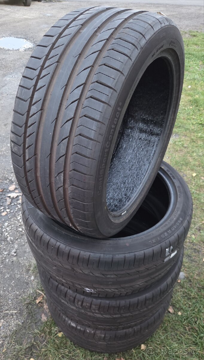 Zánovní letní pneu Continental ContiSportContact 255/40/20