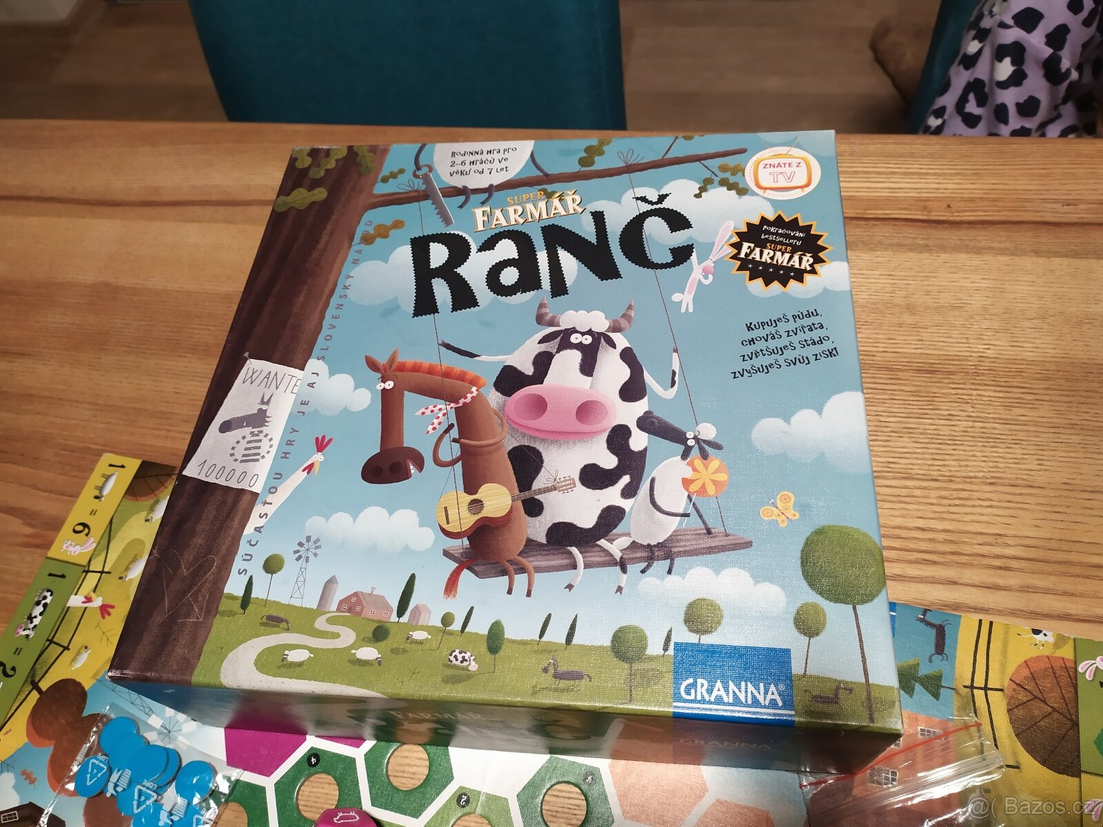 Stolní hra Superfarmář ranč