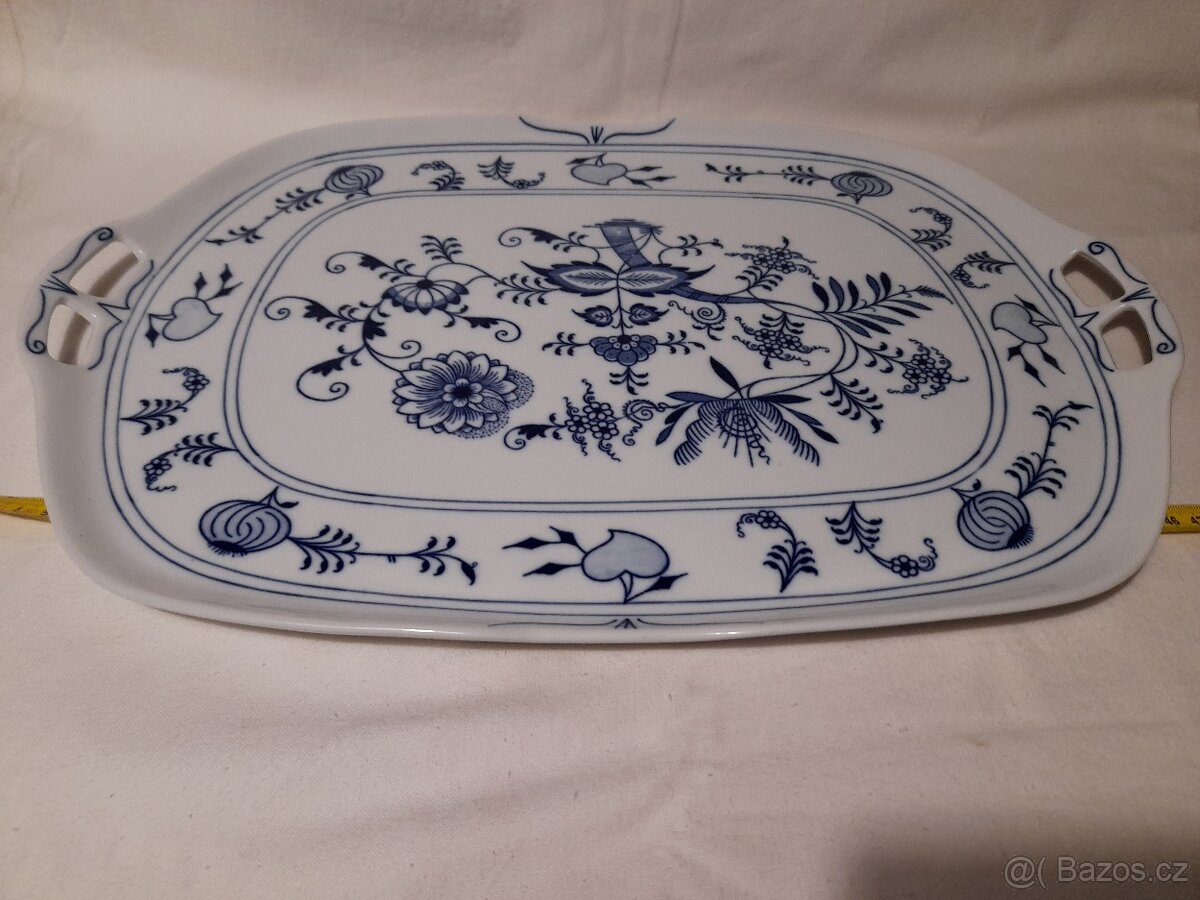 Prodám cibulák Podnos čtyřhranný s uchy 48cm I.Tř.