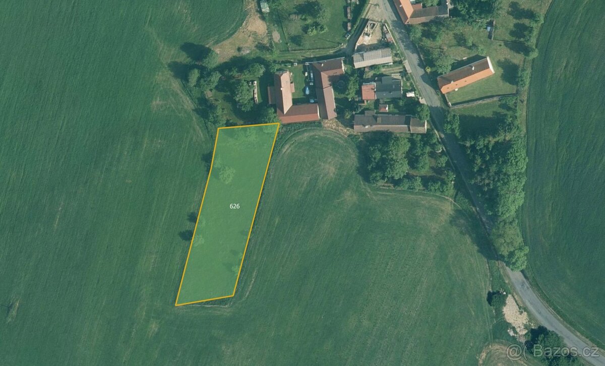 Pozemek, bydlení, prodej, Nezamyslice, Klatovy