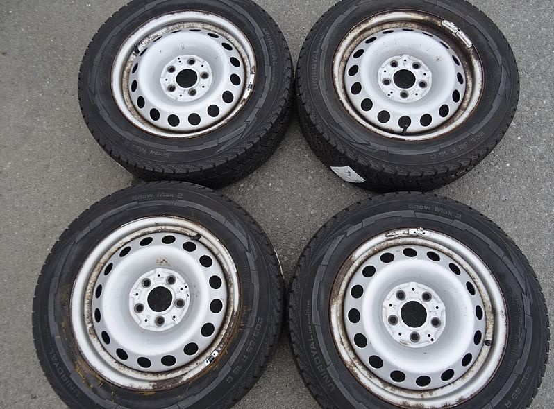 Disky na Mercedes Vito, 16", 5x112, ET 52, zimní sada