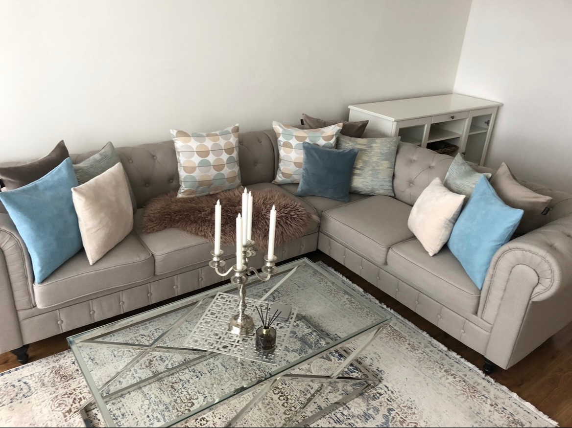 Rohová pohovka 6místná CHESTERFIELD