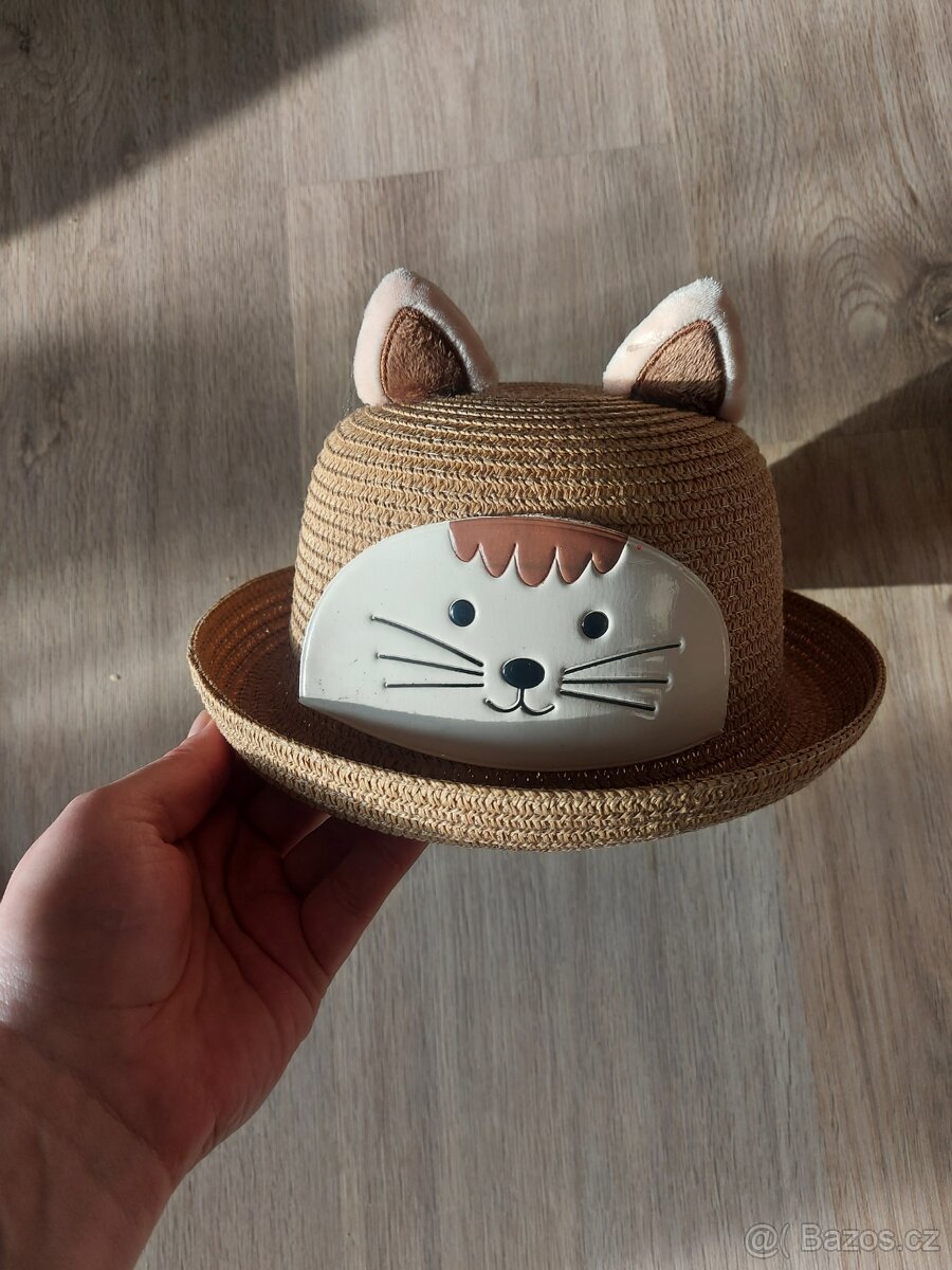 Slaměný klobouk dámský dětský