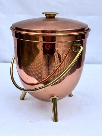 Designová měděná nádoba na led – Harald Buchrucker (Rakousko