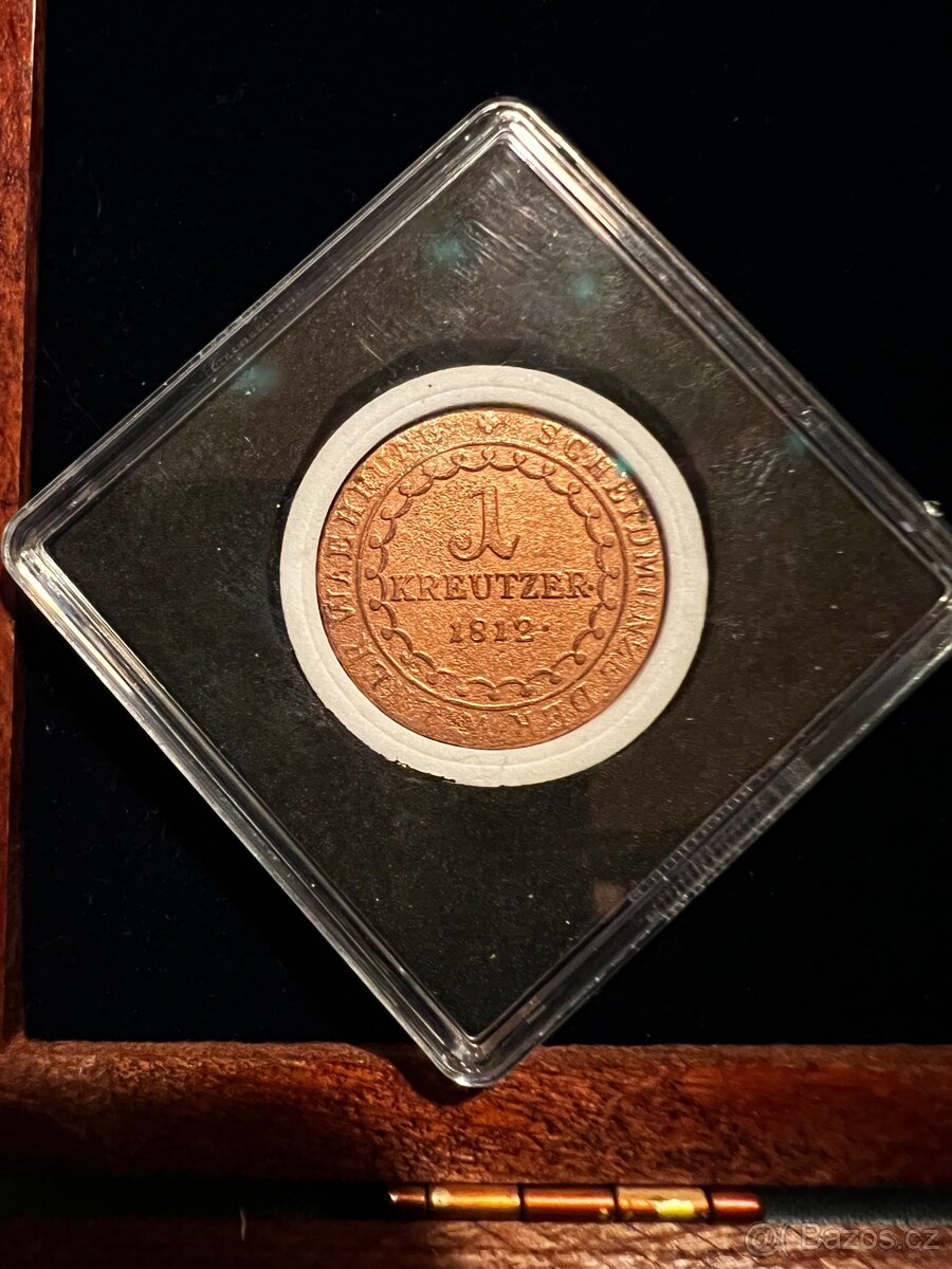 1 Kreuzer 1812 S top stav