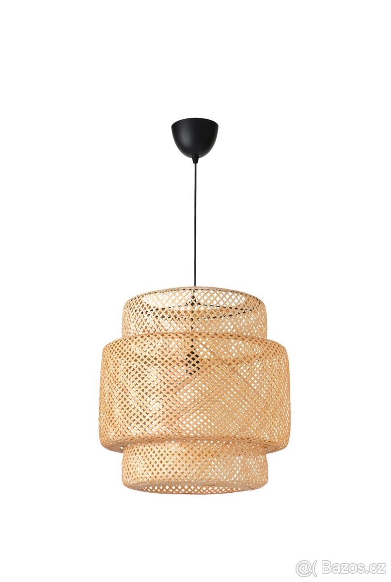 Závěsný lustr Ikea SINNERLIG (bambus)