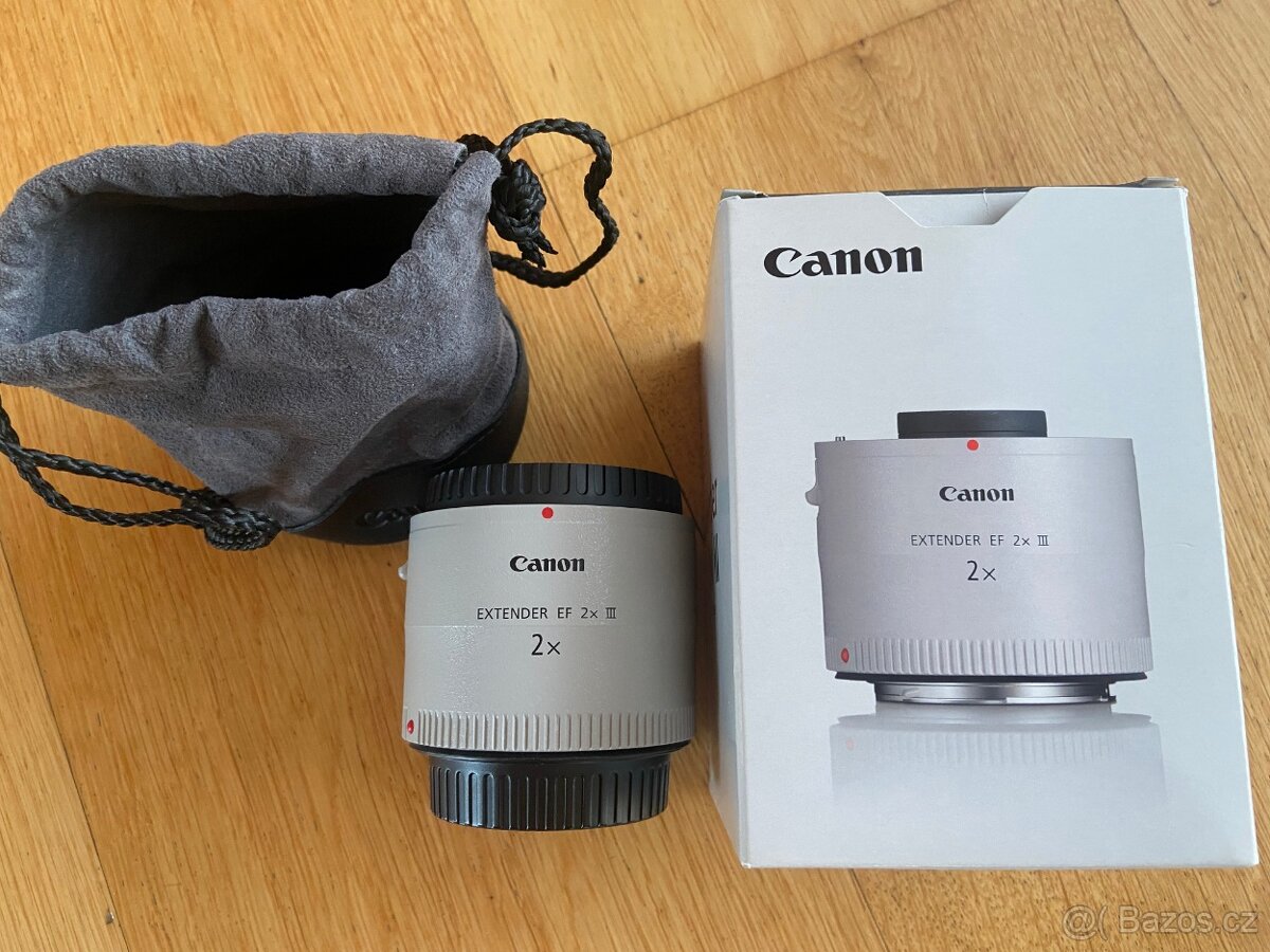 Canon Extender EF 2X III – telekonvertor pro Canon EF