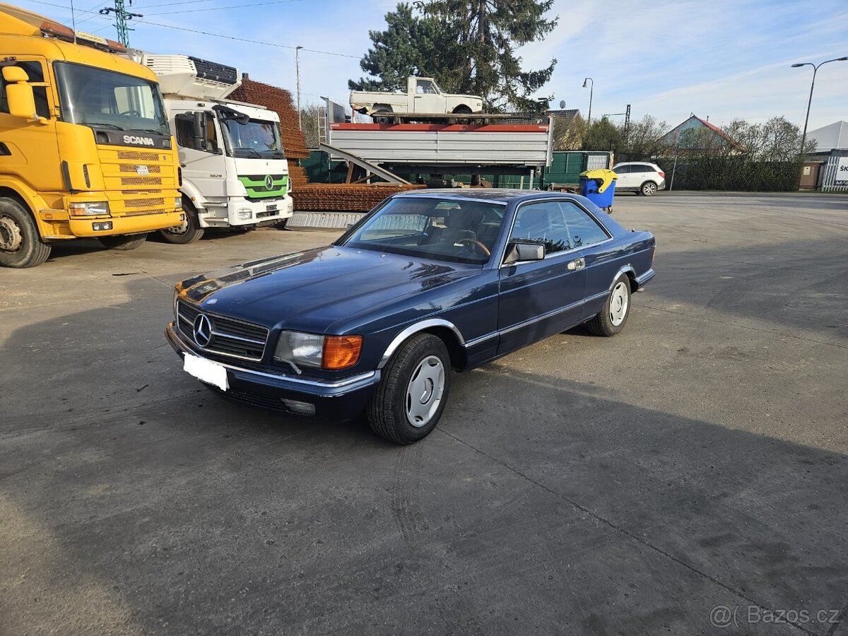 Mercedes-Benz 500 1983 4.9 l Benzin 170 kW  Automat 290tiskm