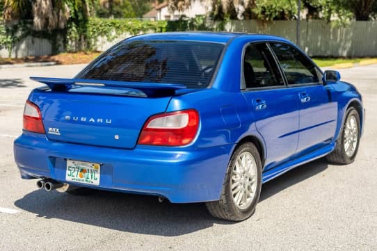 Subaru impreza WRX křídlo