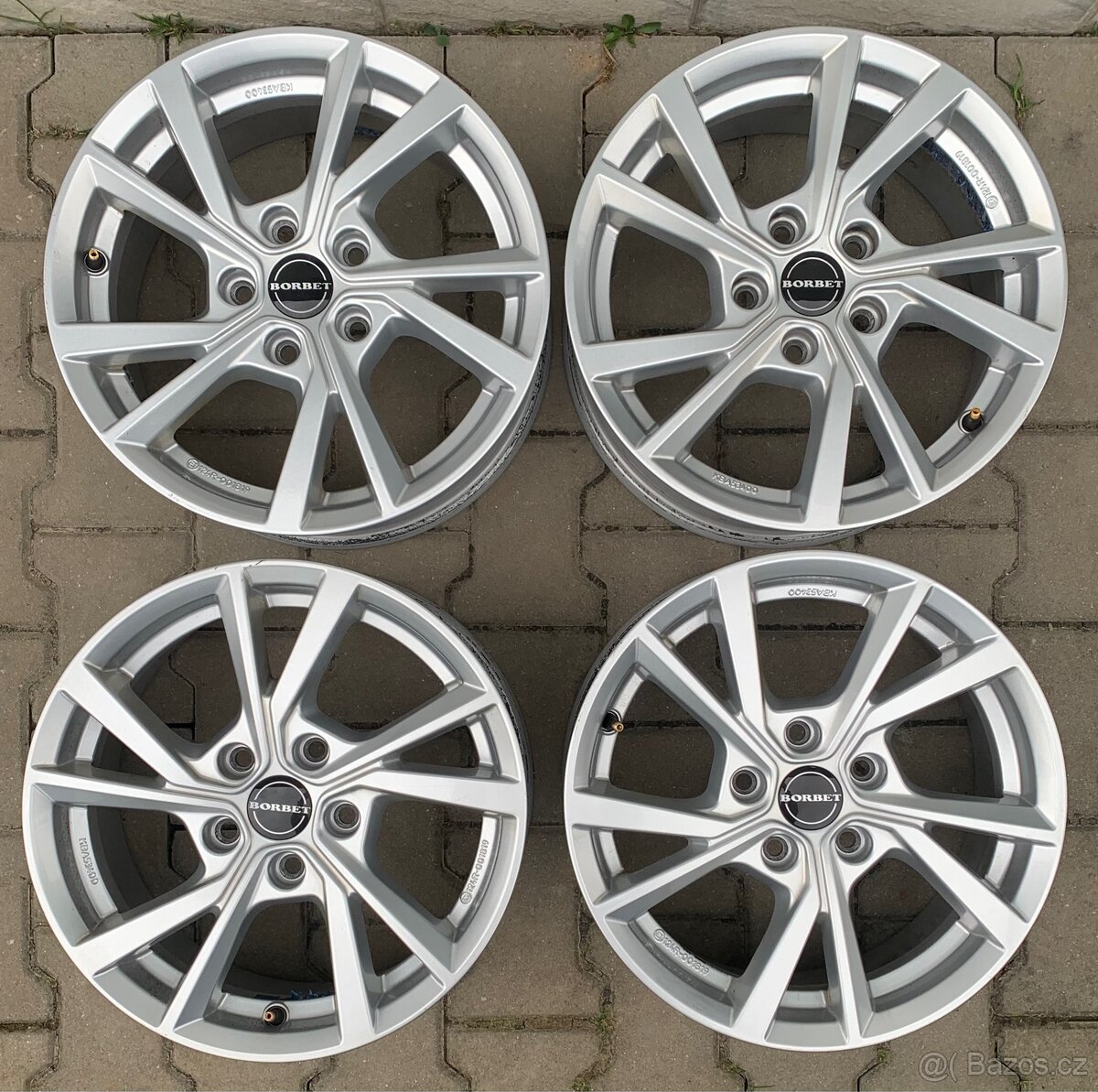 Alu disky Borbet, 5x112, R16, ET46